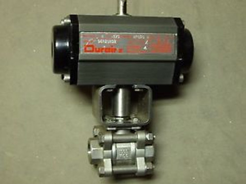 Durair 2 Actuator Model With 1/2 Ball Valve AP050 N , Serial # 07066778 , A8R