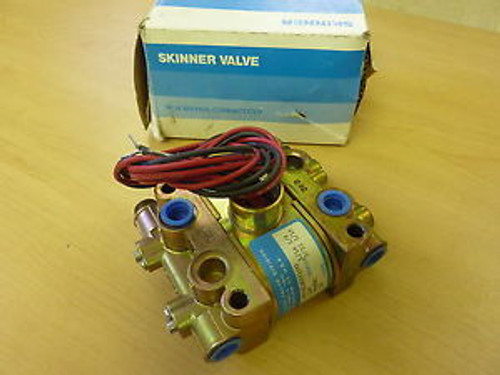 Skinner V935LEH2100 Solenoid Valve 90VDC Orifice 1/16 1/8 3/32 1/16 10571