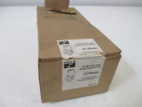 ROSS 2774B4001 SINGLE SOLENOID PILOT NEW IN A BOX