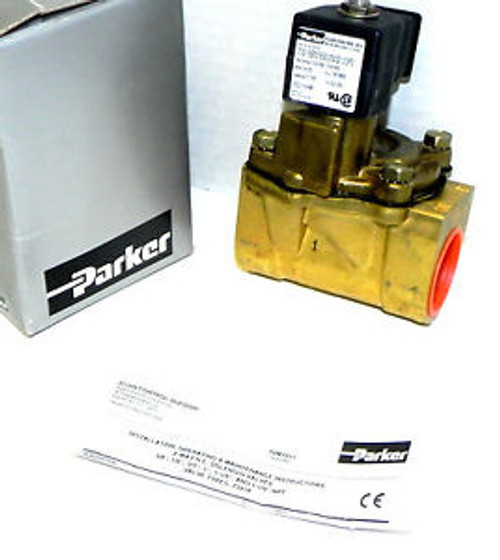 New PARKER 73218BN75N00N0D100P3 SOLENOID VALVE WATTS 10, ORIFICE 1-1/8