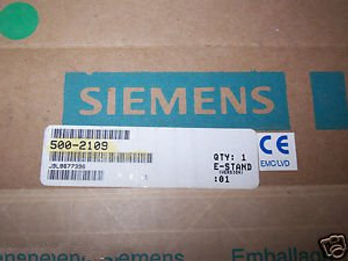 New Siemens 500/2109 Distributed Base controller