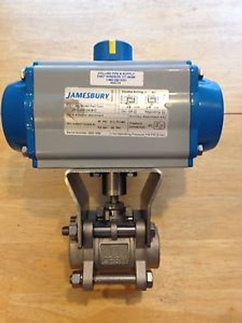 JAMESBURY VPVL200 DA B C VALV-POWR CF8M 80PSI 1 IN NPT