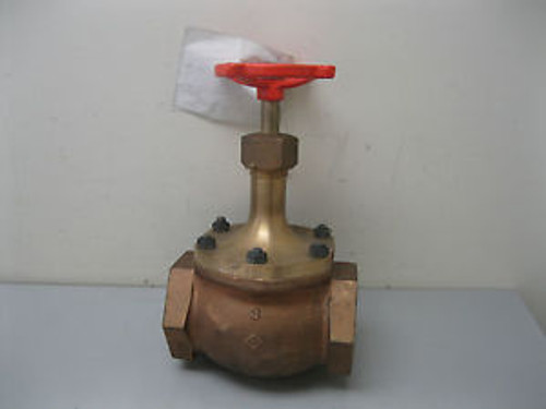 3 Stockham 400# CWP Fig # B-62 THRD BRNZ Globe Valve G15 907