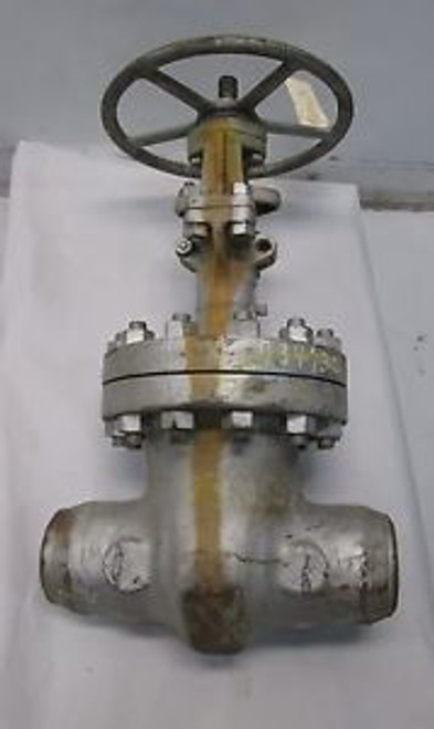 NEW FRED MCCOY & COMPANY BUTTWELD 4IN STEEL GATE VALVE D393290