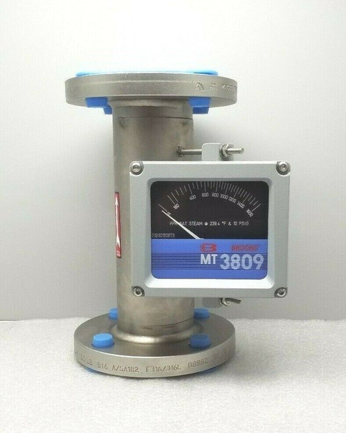 Brooks Mt 3809 Variable Area Flow Meter Scfh & Lt671M4