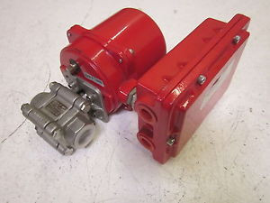 88-TX-075 BALL VALVE W/ ACTUATOR 3/4  NEW OUT OF A BOX