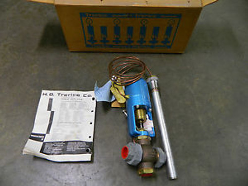 NEW NOS TRERICE 91000 3-WAY 1 NPT 1NPT SELF-OPERATING REGULATOR VALVE 75-165°F