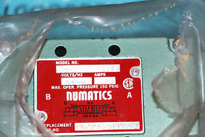 Numatics 33DSP500030 Pneumatic Solenoid Valve 33DSP5000000030 New