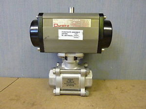 Durair II Model AP075 N Pneumatic Actuated Valve 1 1/2 9770