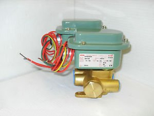 NEW ASCO WP8344B48 4-Way DOUBLE SOLENOID VALVE 3/8 120Vdc