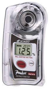 New ATAGO Pocket Coffee Cafe Densitometer PAL-COFFEE(BX/TDS) Japan Import