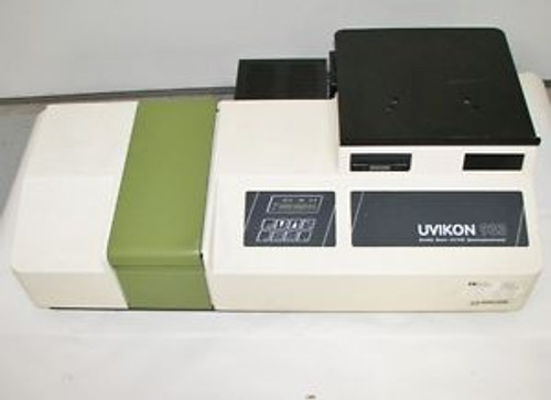 UVIKON 933 Double Beam Spectrophotometer UV/VIS Beckman Milton