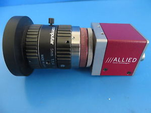 Allied Vision Guppy GF-033C IRF Camera w/ Computar 5mm 1:1.4 1/2 Lens