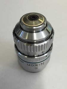 Nikon Plan 60x Objective