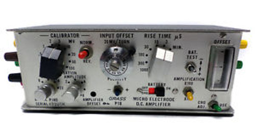 Grass Instruments Micro Electrode D.C Amplifier Model P18B