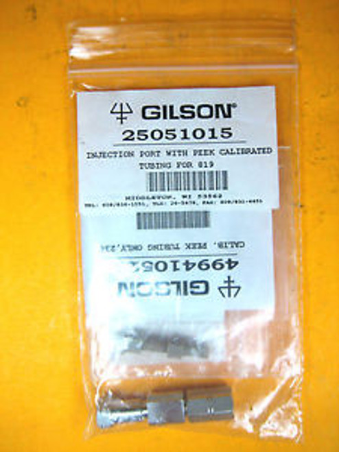 Gilson  25051015  Injection Port with Peek Calibrated Tubing for 819
