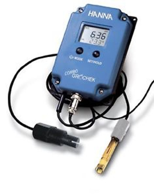 Hanna Instruments HI 991404 pH/EC/TDS/Temperature Monitor, Low Range EC and TDS