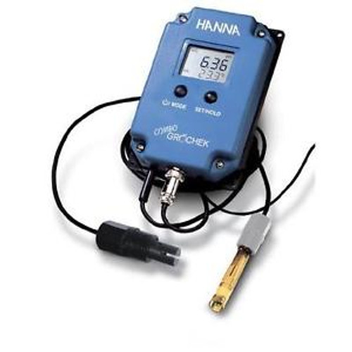 Hanna Instruments HI 991404 pH/EC/TDS/Temperature Monitor, Low Range EC and New