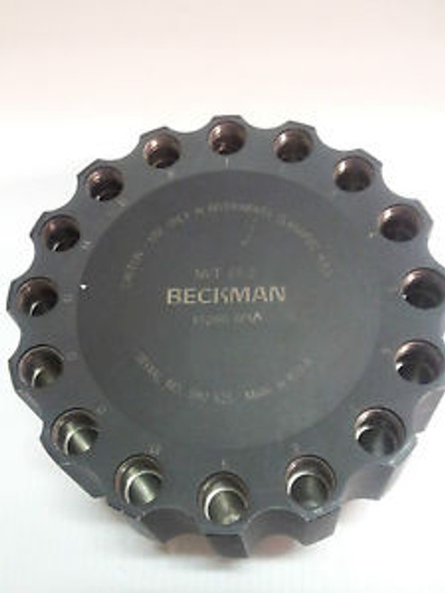 BECKMAN NVT 65.2 65,000 RPM CENTRIFUGE ROTOR 16 X 5.1 mL