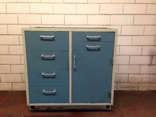 Curtin Matheson Scientific Laboratory Storage Steel Cabinet 36h x 35w x 22de