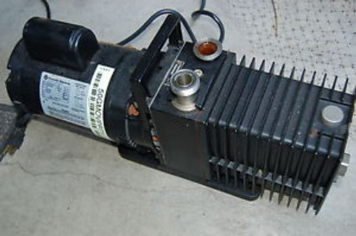 Precision DDC 196 oil rotary vane   vacuum pump  1/2 HP 115v  Franklin motor