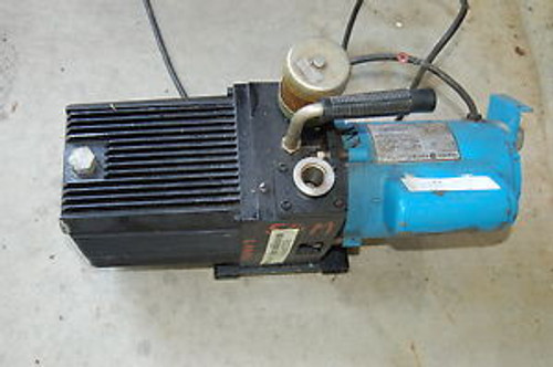 Sargent-welch DirecTorr oil rotary vane vacuum pump 1/2 HP 115v   motor