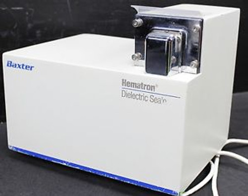 Baxter Hematron Fenwal Model H-1 Dielectric Blood Bag Tube Sealer 4R4340