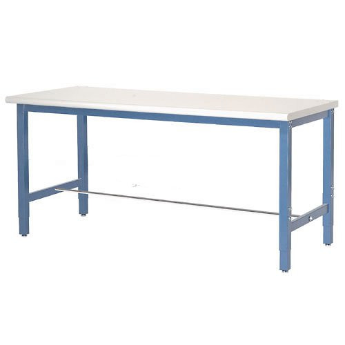 60W X 30D Lab Bench - Plastic Laminate Square Edge - Blue