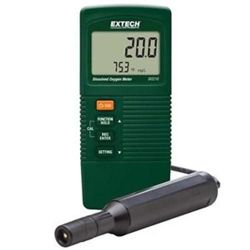 EXTECH DO210 Dissolved Oxygen Meter, 9V Battery