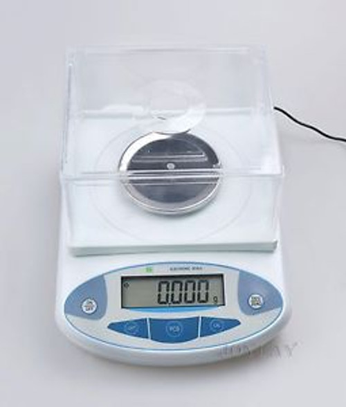 U.S. Solid 200 x 0.001 g 1mg Lab Analytical Balance Digital Precision Scale