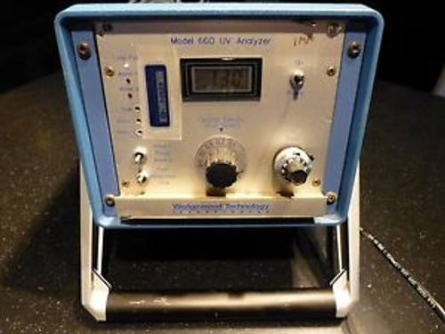 WEDGEWOOD TECHNOLOGY INC. 660 uv Analyzer. with cables and probe