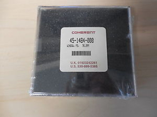 Coherent Newport Optics Optical Window FS 76.2 mm 45-1484-000