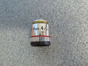 Very Good NIKON  4x/0.1 E Plan 160/ Objective