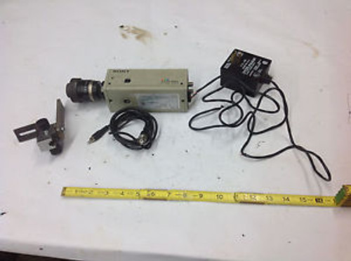 Sony SSC-C350 CCD Color Video Camera 12 or 24 Volt, Last Used Microscope Lab