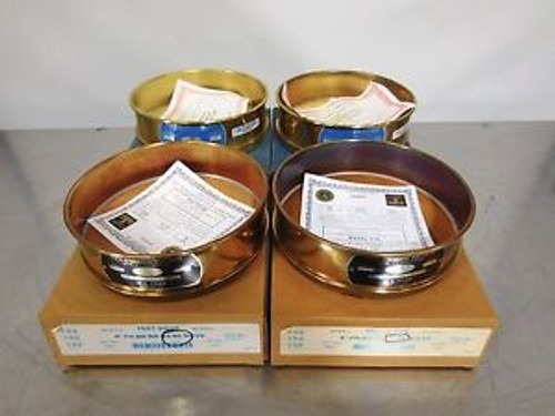 R120349 Lot (4) VWR W.S. Tyler Size No.80, No.45 & No.50 US Testing Sieve