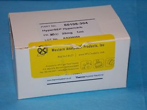60106-304 THERMO HYPERSEP HYPERCARB 25MG 1ML QTY 30 NEW BOX 60106-304 THERMO HYPERSEP HYPERCARB 25MG 1ML QTY 30 NEW BOX