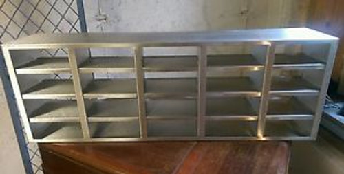 Stainless steel upright freezer rack