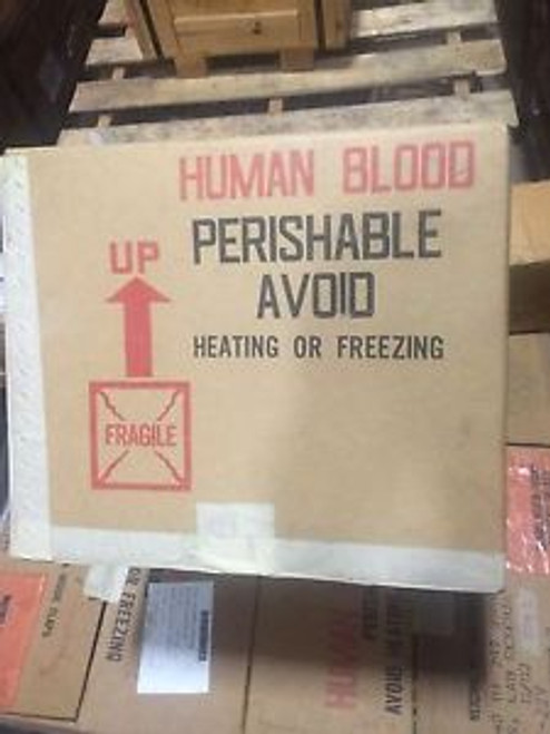 1 RADVA HUMAN BLOOD TRANSPORTATION CONTAINER MIL-B-36970 NOS