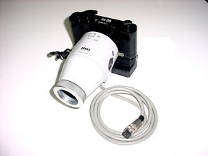 Carl Zeiss M35 47 6072-9901 476012 Winder M Microscope Camera 0.8/0.25X Lens