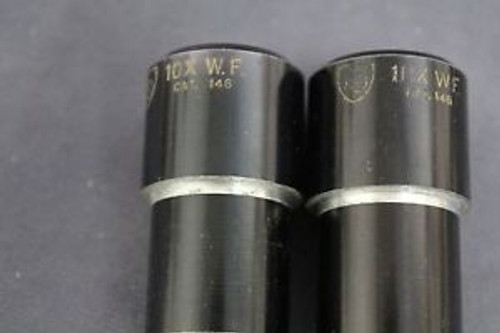American Optical 10X W.F. Cat 146 Microscope Eyepiece 23mm Diameter