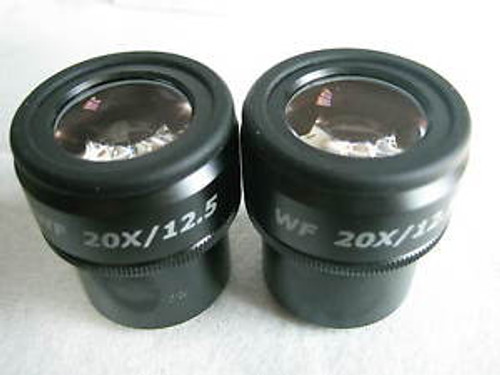 Pair of WF20x/12.5 widefied focusable eyepiece fit zeiss,leica,nikon,olympus30mm