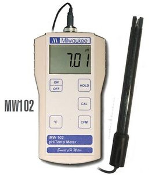 Milwaukee MW102 Smart pH/°C Temp Meter Replaces SM102
