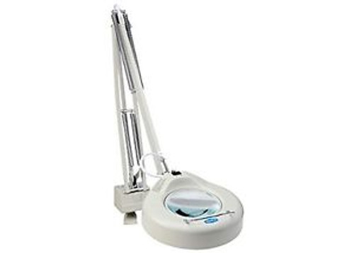 Aven 26501-SIV Magnifying Lamp Provue, 5 Diopter Lens, 22W Fluorescent Bulb,