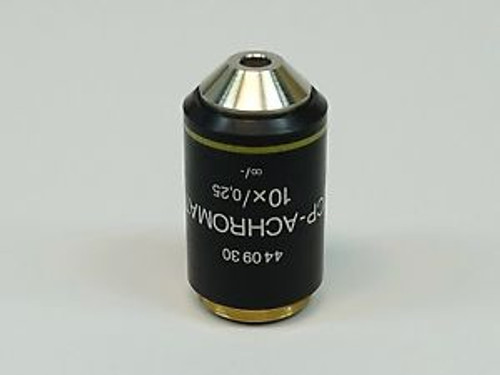 Zeiss CP-ACHROMAT 10X/0.25 ?/- Microscope Objective PN 440930