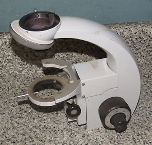 `++ ZEISS OLYMPUS CURVED NECK  MICROSCOPE BODY & OBJECTIVE TURRET