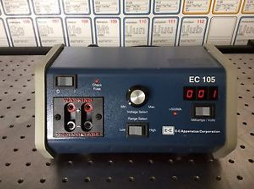 EC Apparatus EC-105 Electrophoresis Power Supply