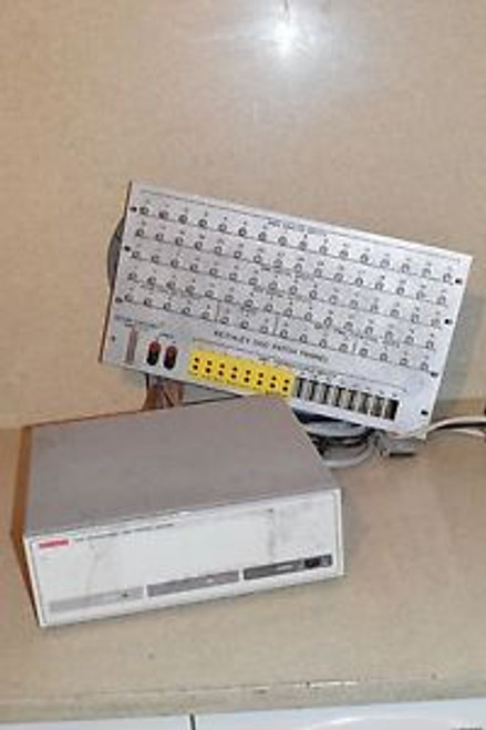 KEITHLEY 500A MEASUREMENT & CONTROL SYSTEM w/ PATCH PANNEL (C3)