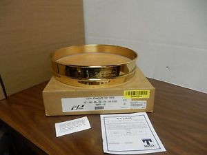 COLE PARMER 12 BRASS USA STANDARD TEST SIEVE NO.140 106UM/.0041 59991-18 NEW