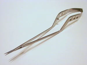 Yasargil Bayonet Micro Scissors 23.4cm Straight Bayonet-Shaped Surgical