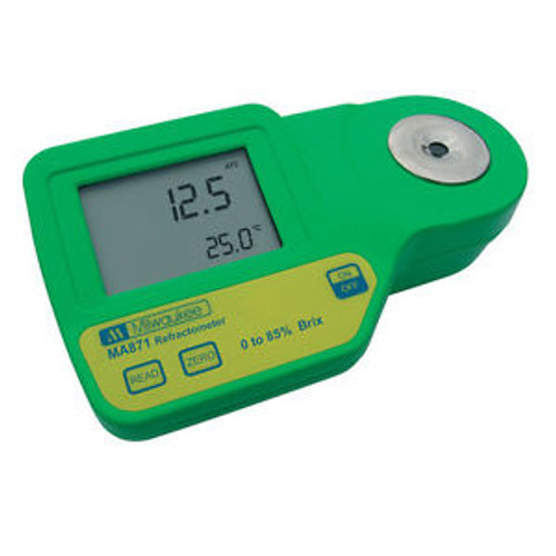 Milwaukee Instruments Digital Brix Sugar Refractometer Water Tester MA871